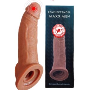 ₀̷₁̷Maxman Penis Extender Locked Type Jumboo Condom 8 inch