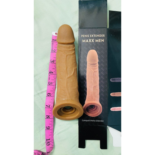 ₀̷₁̷Maxman Penis Extender Locked Type Jumboo Condom 8 Inch - Image 5